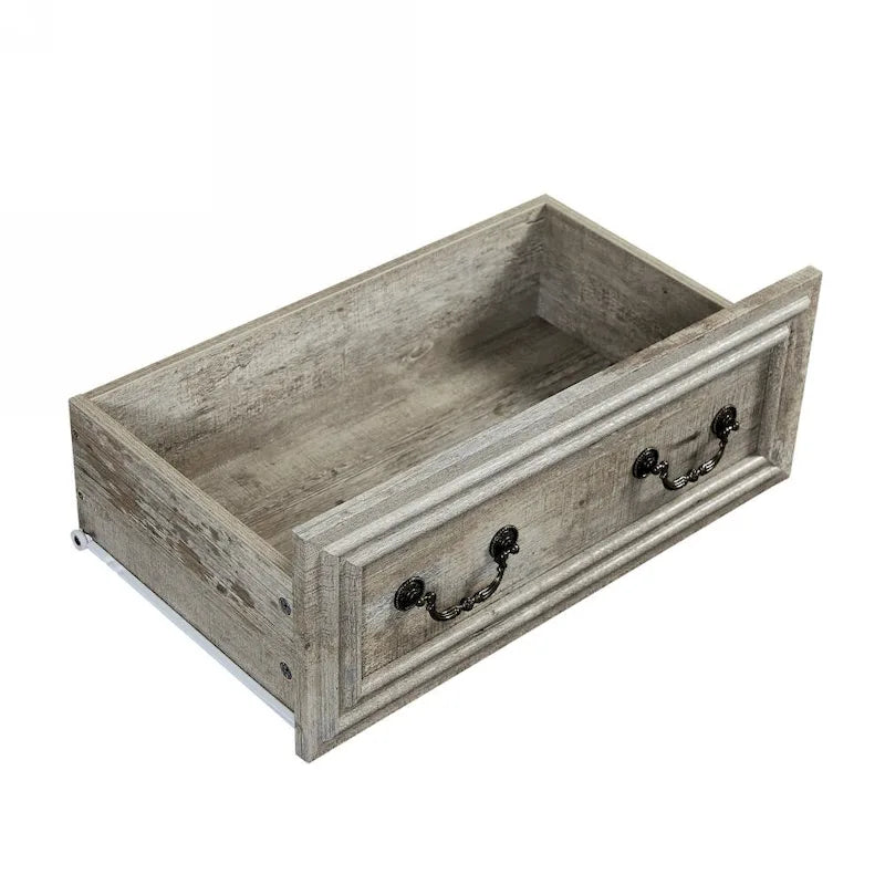 Commode de chambre à 7 tiroirs au style rustique