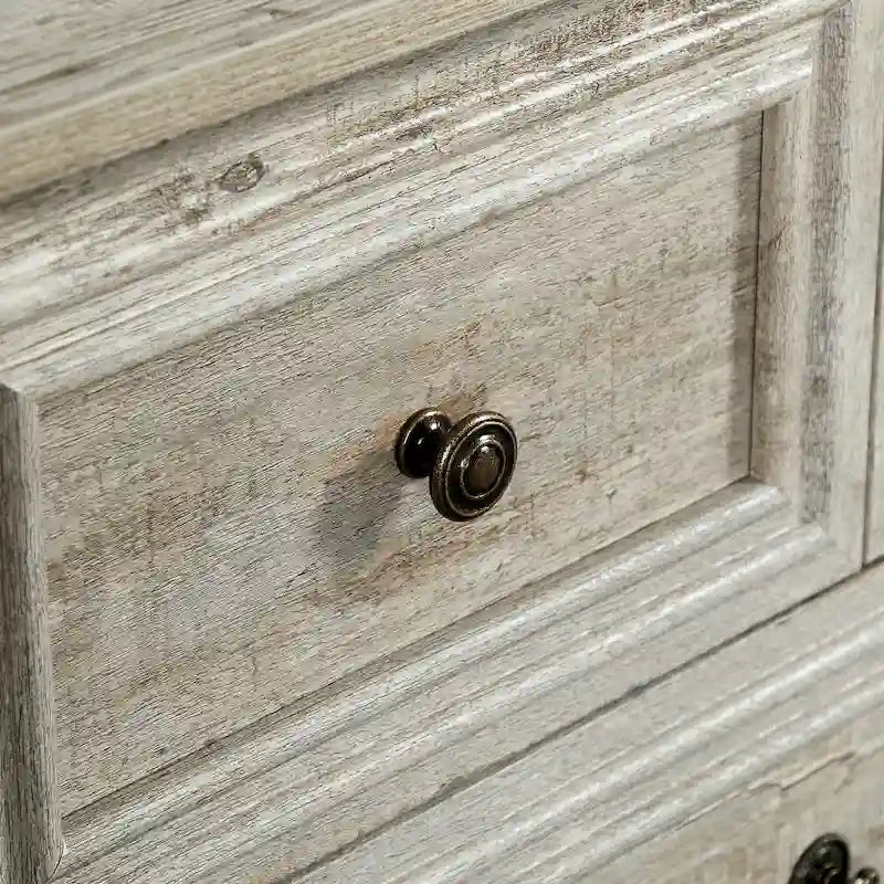 Commode de chambre à 7 tiroirs au style rustique