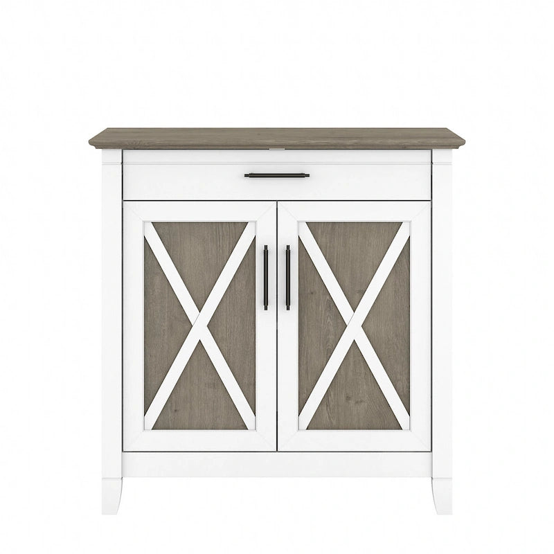 Secrétaire Key West avec meuble de rangement Bush Furniture