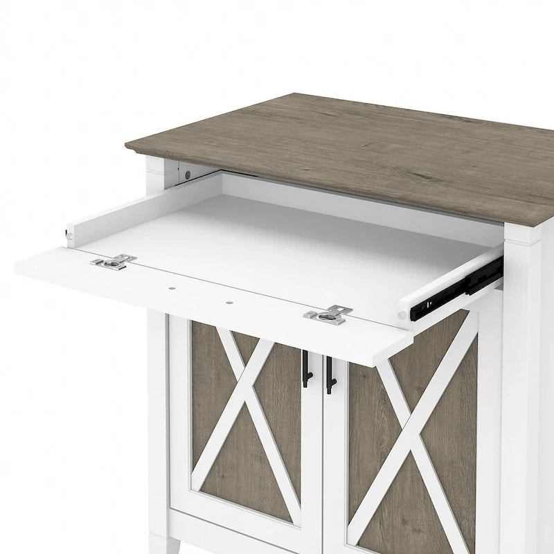 Secrétaire Key West avec meuble de rangement Bush Furniture