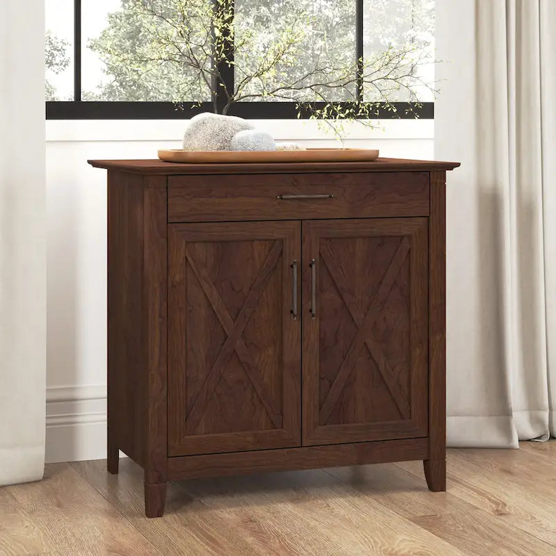 Secrétaire Key West avec meuble de rangement Bush Furniture