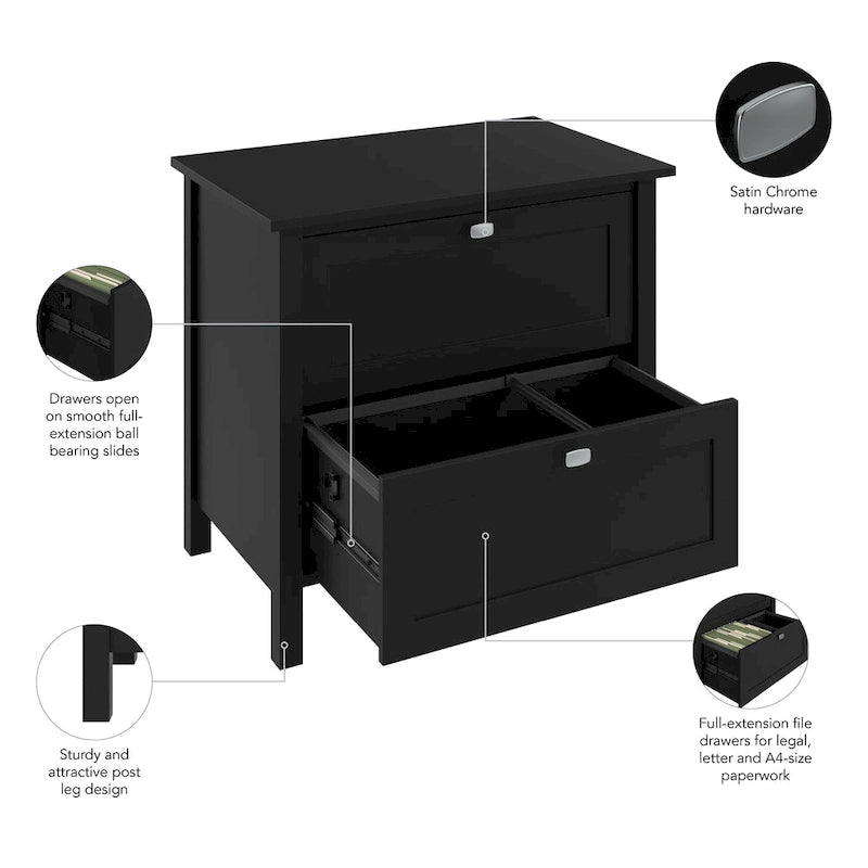 Meuble classeur latéral à 2 tiroirs Broadview de Bush Furniture