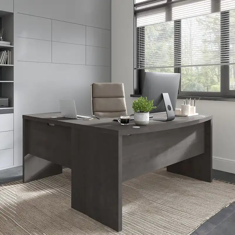 Bureau à façade cintrée Echo 60W de Bush Business Furniture