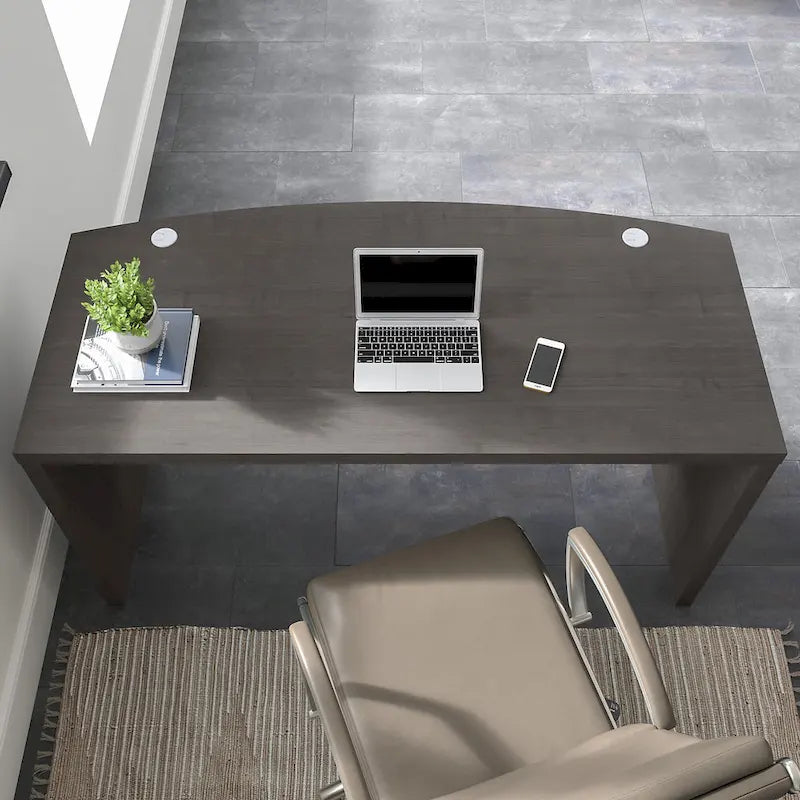 Bureau à façade cintrée Echo 60W de Bush Business Furniture