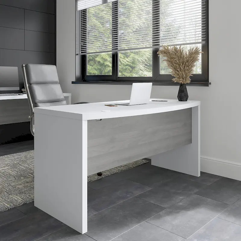 Bureau à façade cintrée Echo 60W de Bush Business Furniture