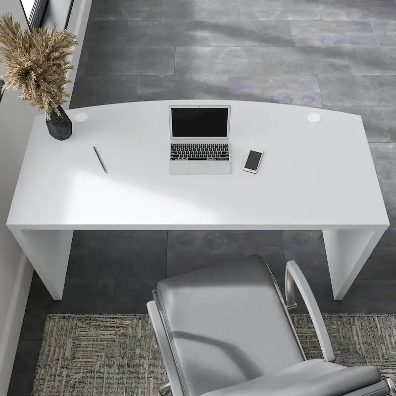Bureau à façade cintrée Echo 60W de Bush Business Furniture