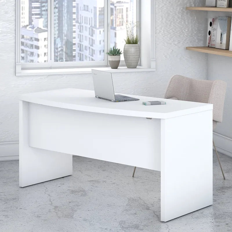 Bureau à façade cintrée Echo 60W de Bush Business Furniture