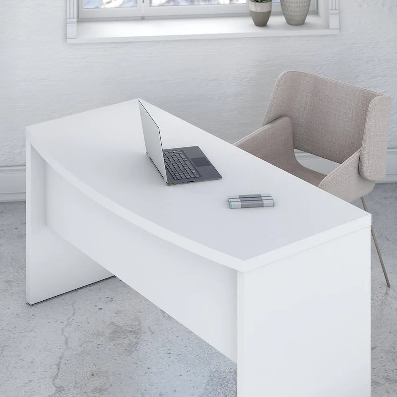 Bureau à façade cintrée Echo 60W de Bush Business Furniture