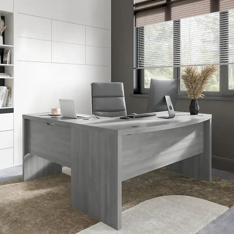 Bureau à façade cintrée Echo 60W de Bush Business Furniture