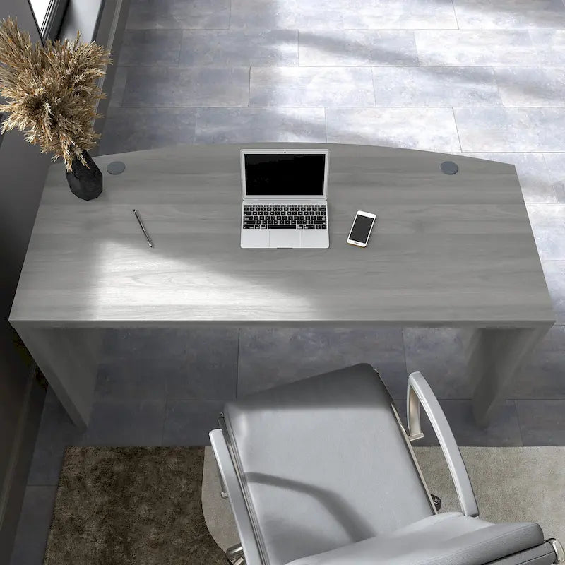Bureau à façade cintrée Echo 60W de Bush Business Furniture