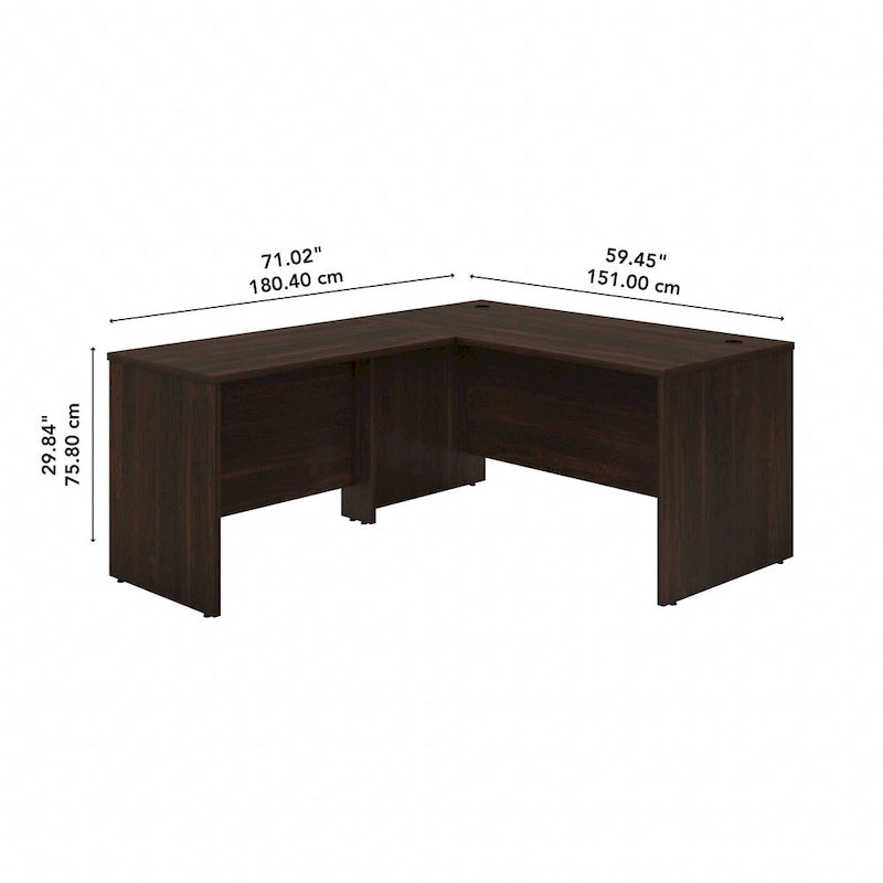 Bureau en L Studio C de 60 W avec retour de 42 W par Bush Business Furniture