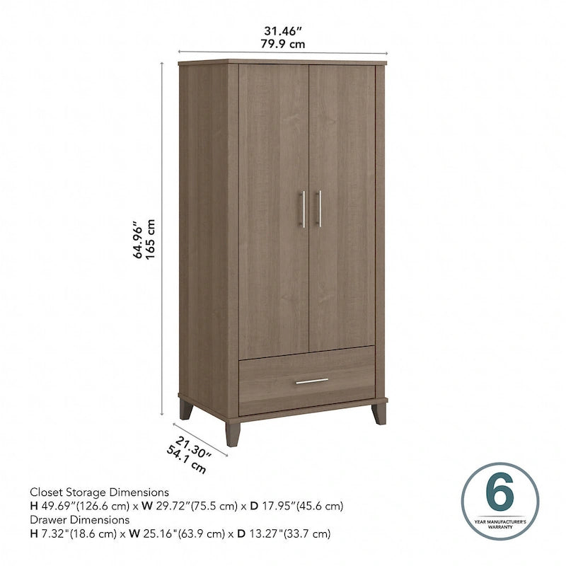 Meuble de rangement Somerset avec tiroir pour cuisine de Bush Furniture