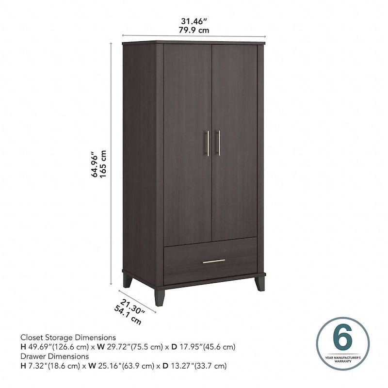 Meuble de rangement Somerset avec tiroir pour cuisine de Bush Furniture