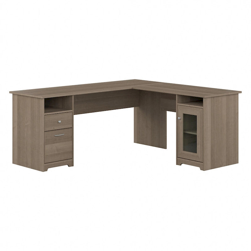 Bureau d'ordinateur en L Cabot 72W avec rangement par Bush Furniture