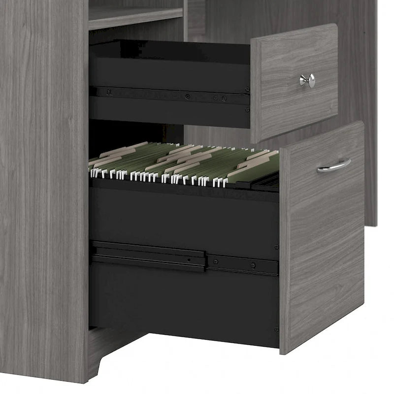 Bureau d'ordinateur en L Cabot 72W avec rangement par Bush Furniture