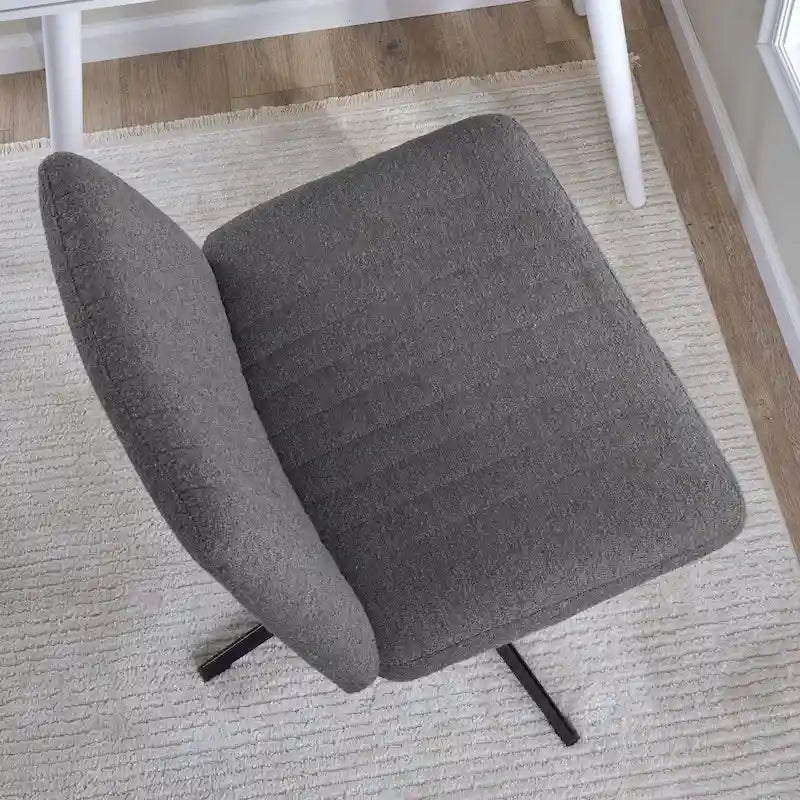Chaise d'ordinateur sans roulettes Bush Furniture Sutton sans accoudoirs