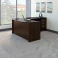 Bureau d'angle droit en L avec tiroirs de Bush Business Furniture, série C