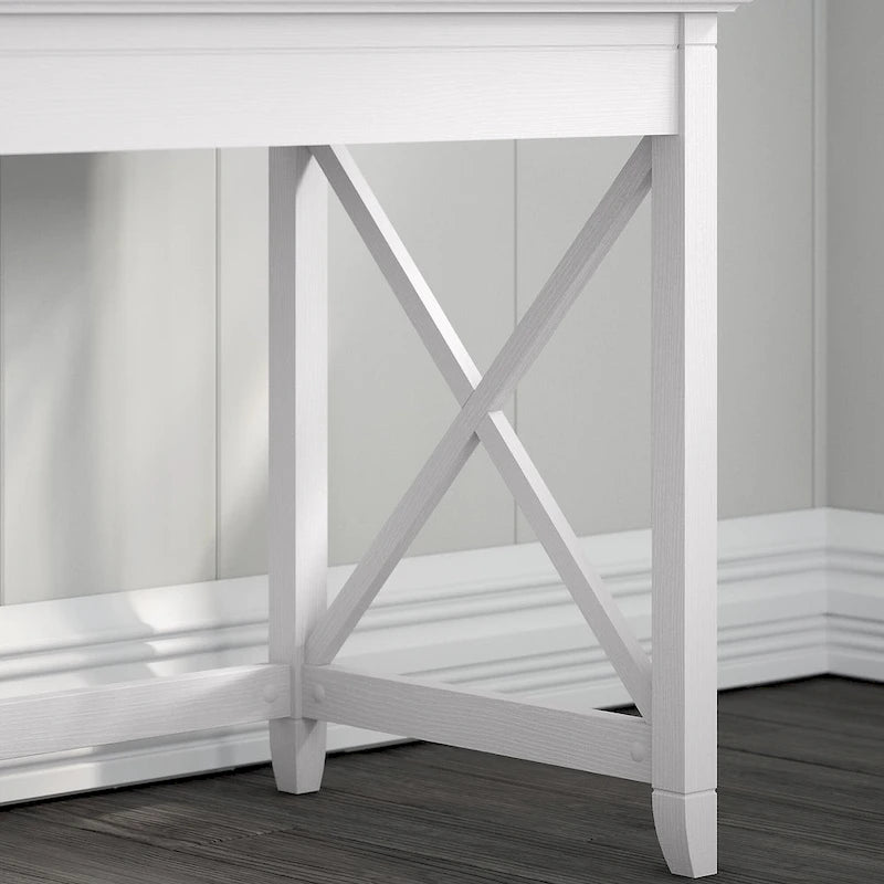 Bureau en L 60 W Key West avec classeur mobile de Bush Furniture