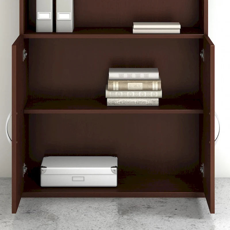 Kit de porte de bibliothèque Studio C pour étagère par Bush Furniture