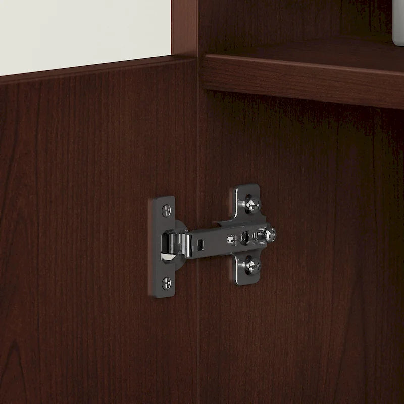 Kit de porte de bibliothèque Studio C pour étagère par Bush Furniture