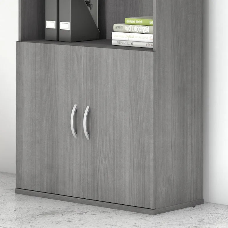 Kit de porte de bibliothèque Studio C pour étagère par Bush Furniture