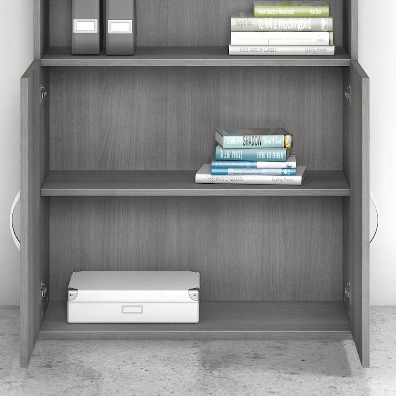 Kit de porte de bibliothèque Studio C pour étagère par Bush Furniture
