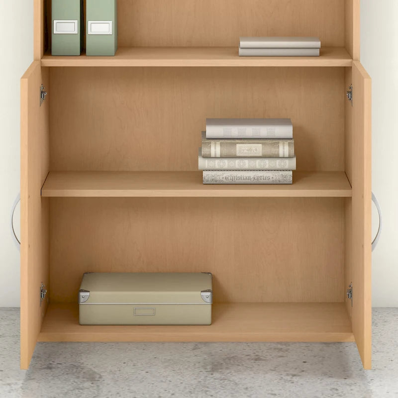 Kit de porte de bibliothèque Studio C pour étagère par Bush Furniture