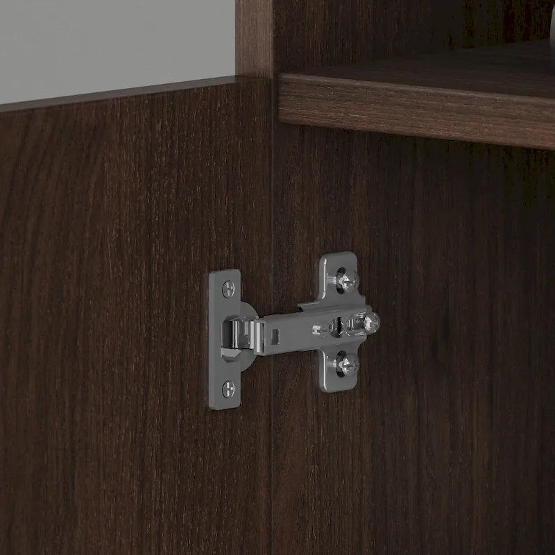 Kit de porte de bibliothèque Studio C pour étagère par Bush Furniture
