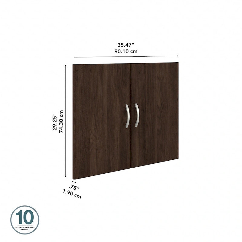 Kit de porte de bibliothèque Studio C pour étagère par Bush Furniture