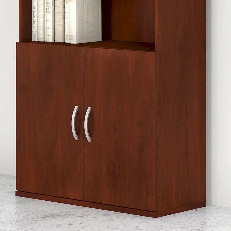 Kit de porte de bibliothèque Studio C pour étagère par Bush Furniture