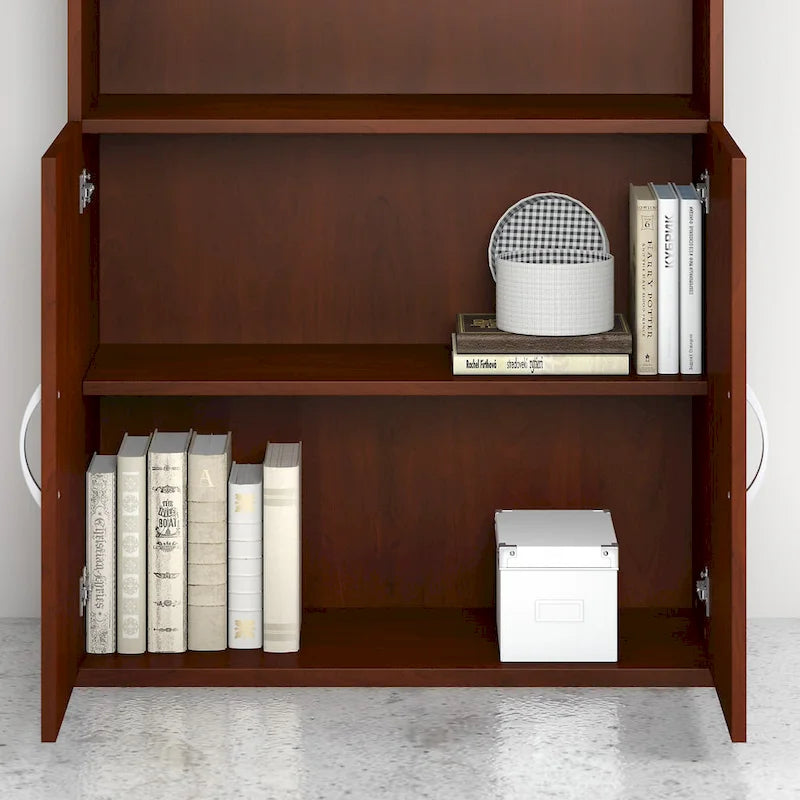 Kit de porte de bibliothèque Studio C pour étagère par Bush Furniture