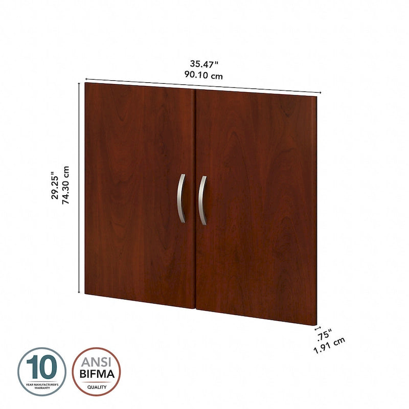 Kit de porte de bibliothèque Studio C pour étagère par Bush Furniture