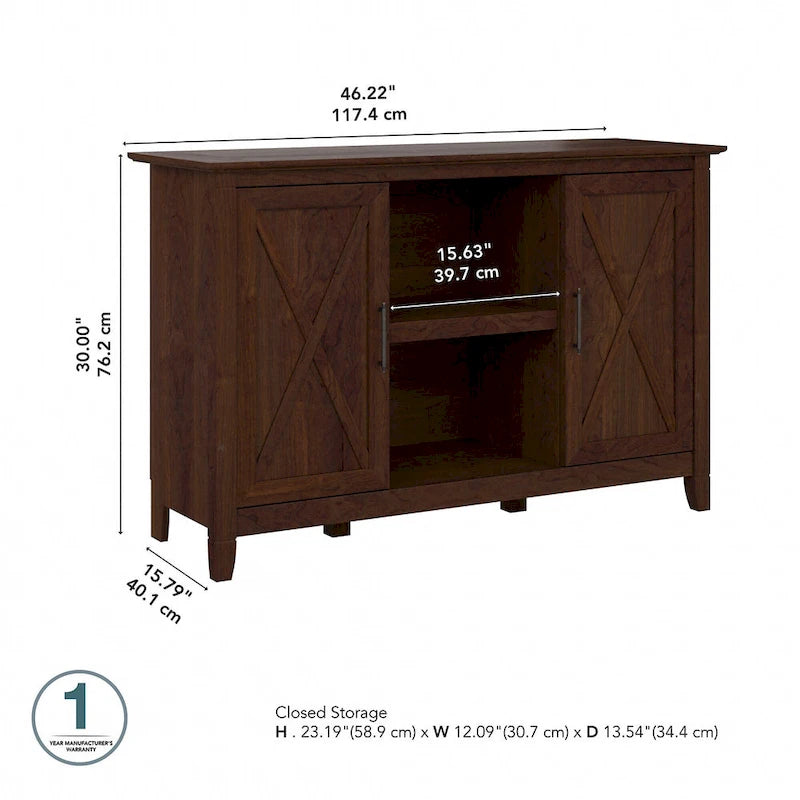 Meuble d'appoint avec portes Key West par Bush Furniture