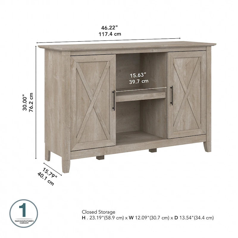 Meuble d'appoint avec portes Key West par Bush Furniture