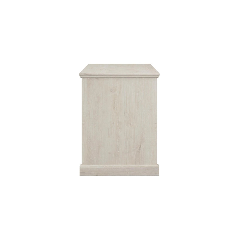 Bureau de style campagnard 60 W Lennox avec armoire de rangement de Bush Furniture
