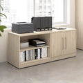 Meuble bas de rangement Bush Business Furniture Vista avec portes et étagères