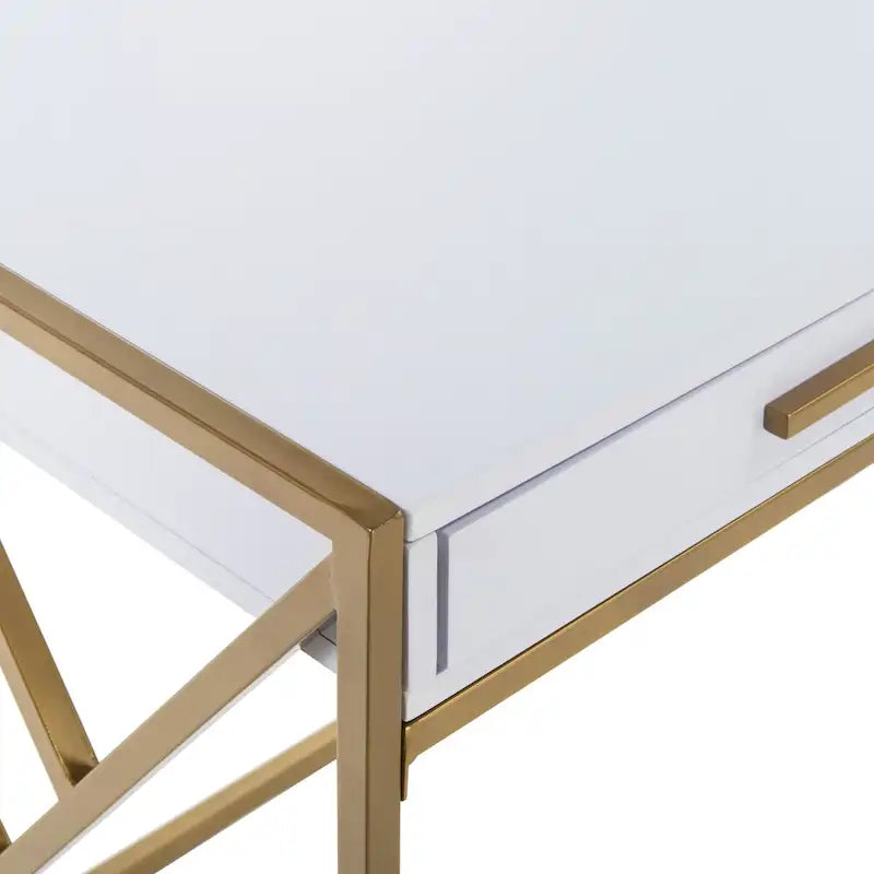 Bureau SAFAVIEH Manila moderne bicolore à 1 tiroir