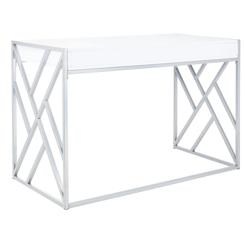 Bureau SAFAVIEH Manila moderne bicolore à 1 tiroir
