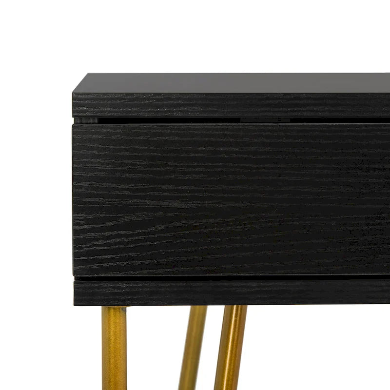 SAFAVIEH Ladonna Bureau 2 tiroirs en pin naturel