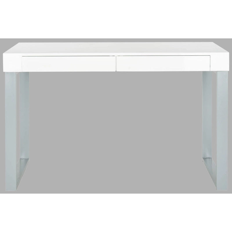 Bureau Barton blanc/gris SAFAVIEH