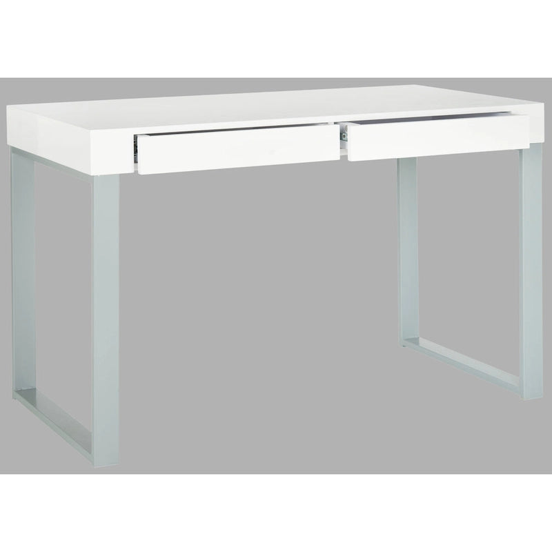 Bureau Barton blanc/gris SAFAVIEH