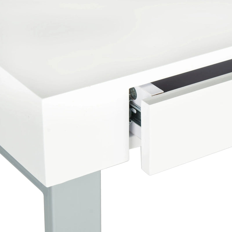 Bureau Barton blanc/gris SAFAVIEH