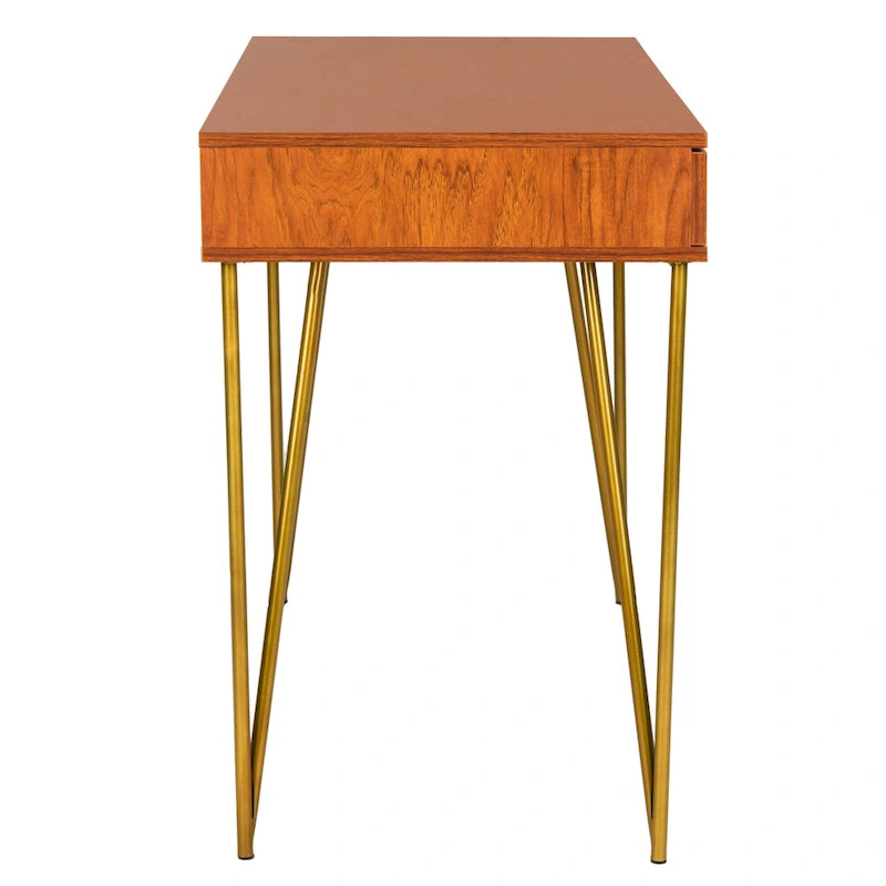 Bureau 2 tiroirs SAFAVIEH Pine Naturel