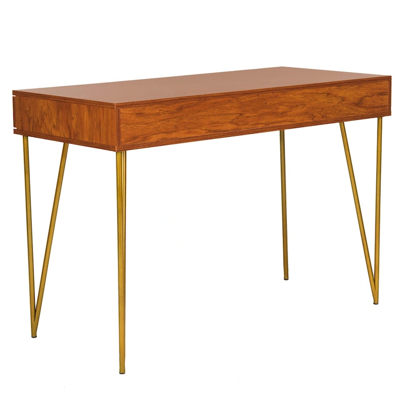 Bureau 2 tiroirs SAFAVIEH Pine Naturel