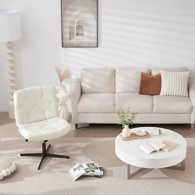 Javlergo Chaise de Bureau sans Accoudoirs sans Roulettes, Chaise de Bureau Chaise d'Ordinateur