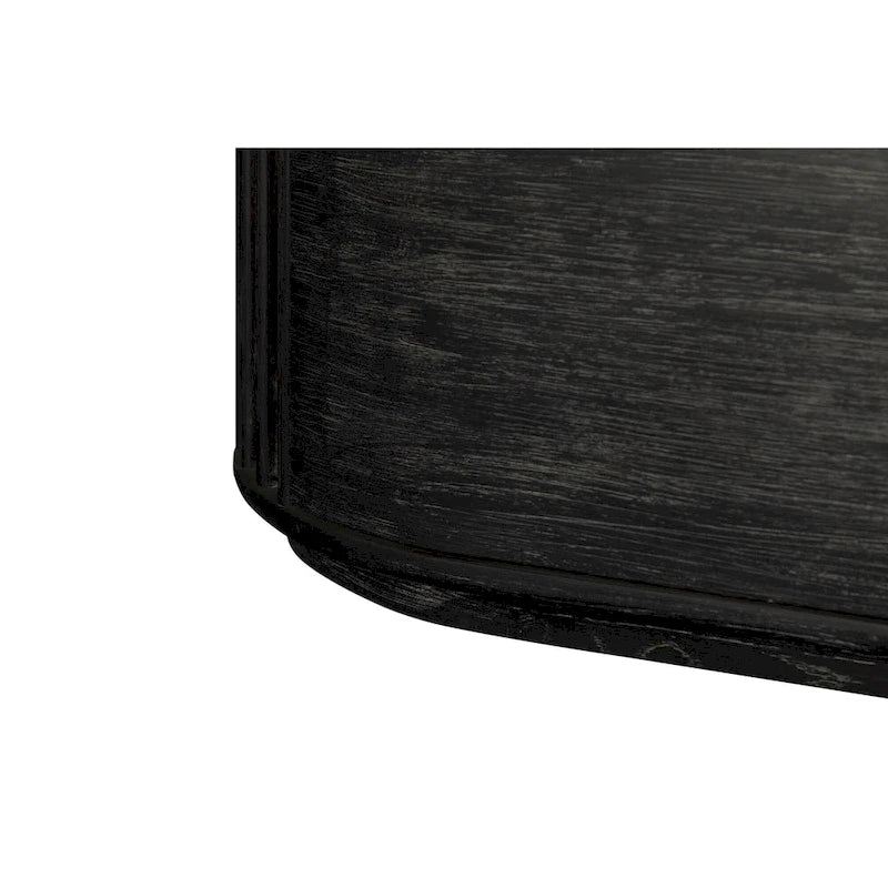 Commode moderne en acacia noir Modrest Fields