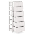 Costway 1 chariot de rangement roulant en plastique à 7 tiroirs avec 4 roulettes universelles - Voir détails