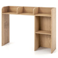 Costway Étagère de bureau Bibliothèque Organisateur de rangement de bureau Présentoir