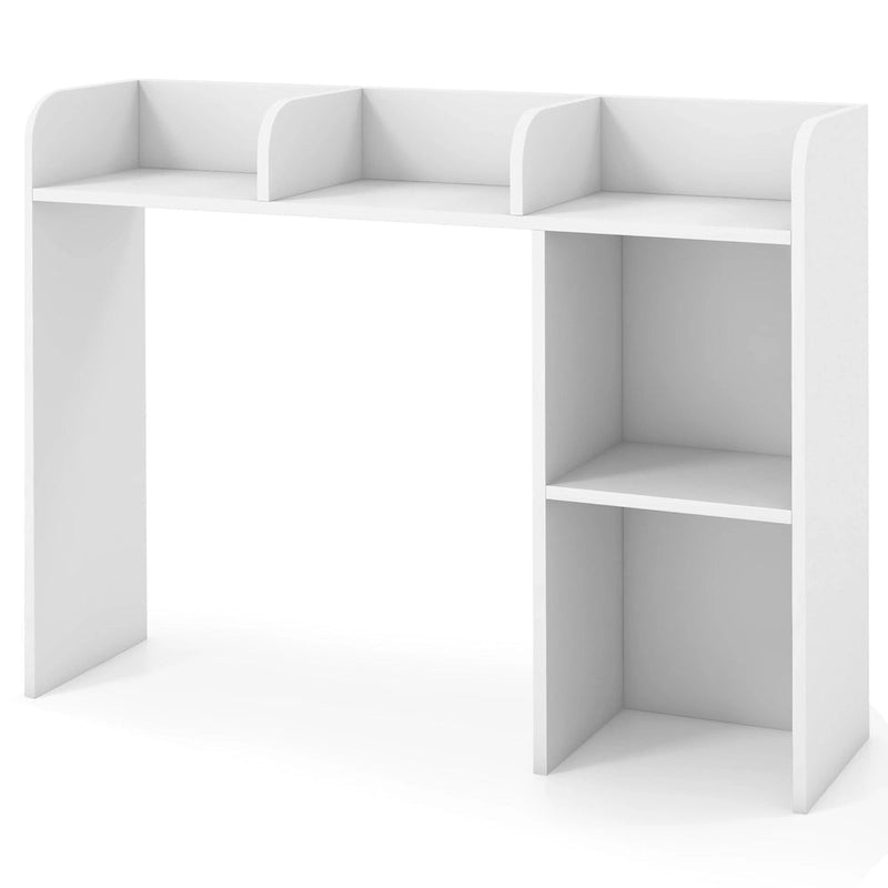 Costway Étagère de bureau Bibliothèque Organisateur de rangement de bureau Présentoir