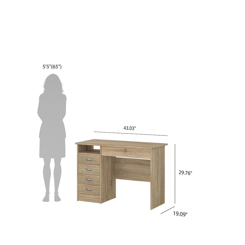 Bureau 5 tiroirs Skylar de Porch & Den